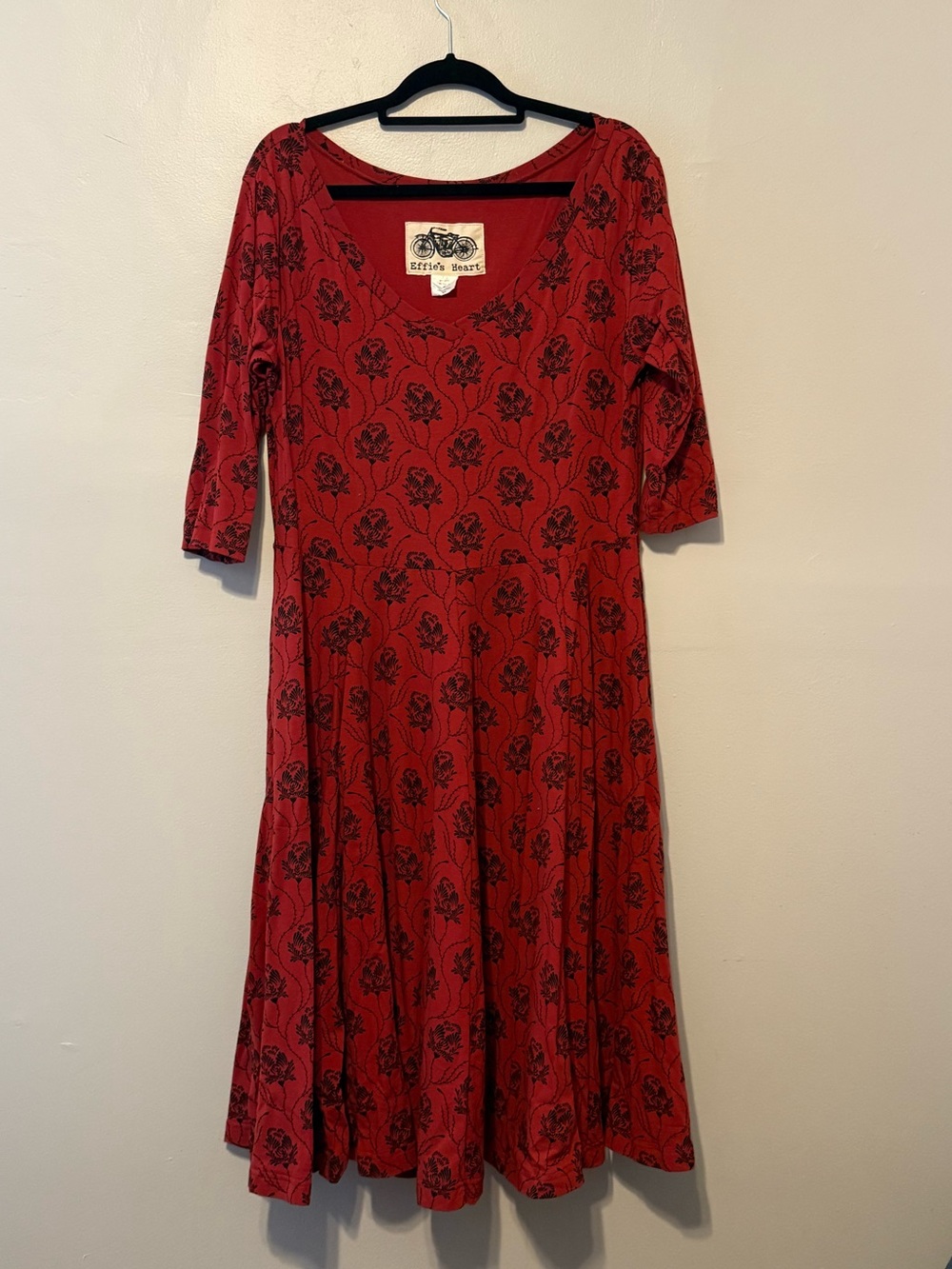 Effie’s Heart Ava Dress in Amsterdam print size XL - Picture 2 of 4